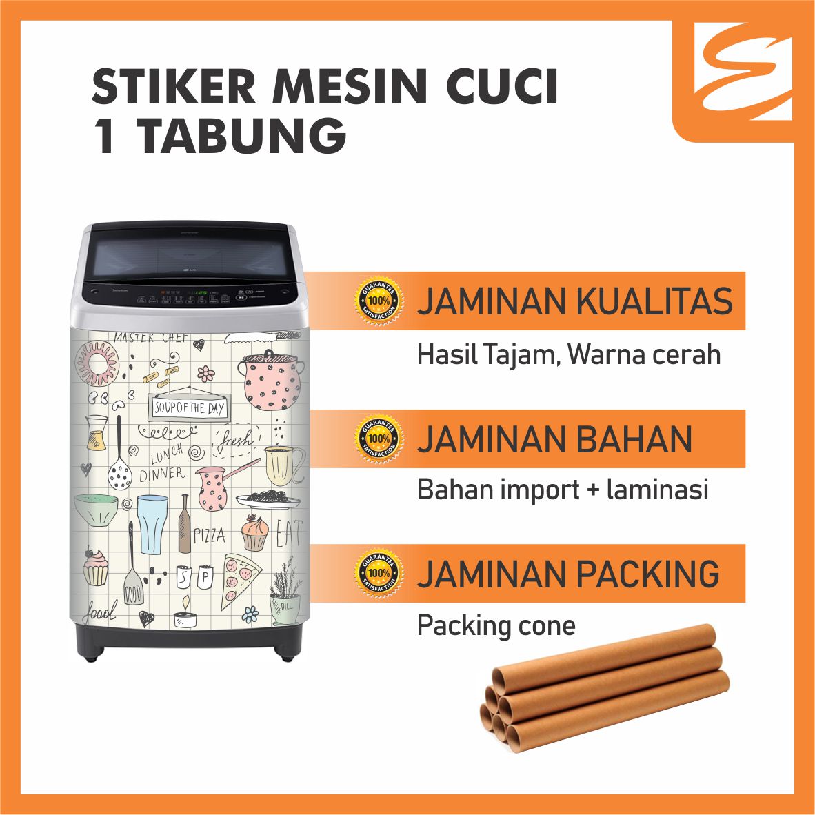 Mesin Cuci 1 Tabung – Elni Printing